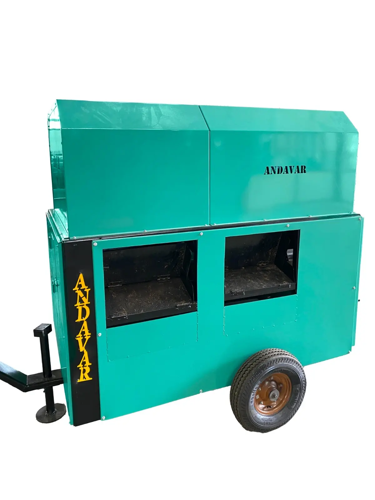 Double Head Double Stage Coconut Dehusking Machine